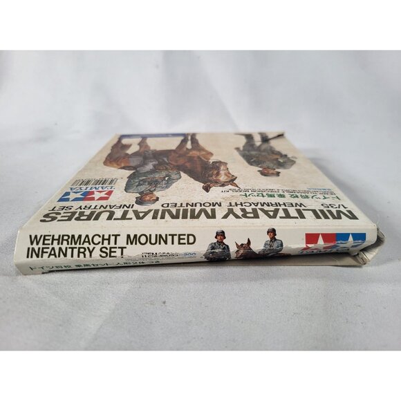 Tamiya 1/35 Scale Wehrmacht Mounted Infantry Set Military Miniatures - Picture 5 of 7